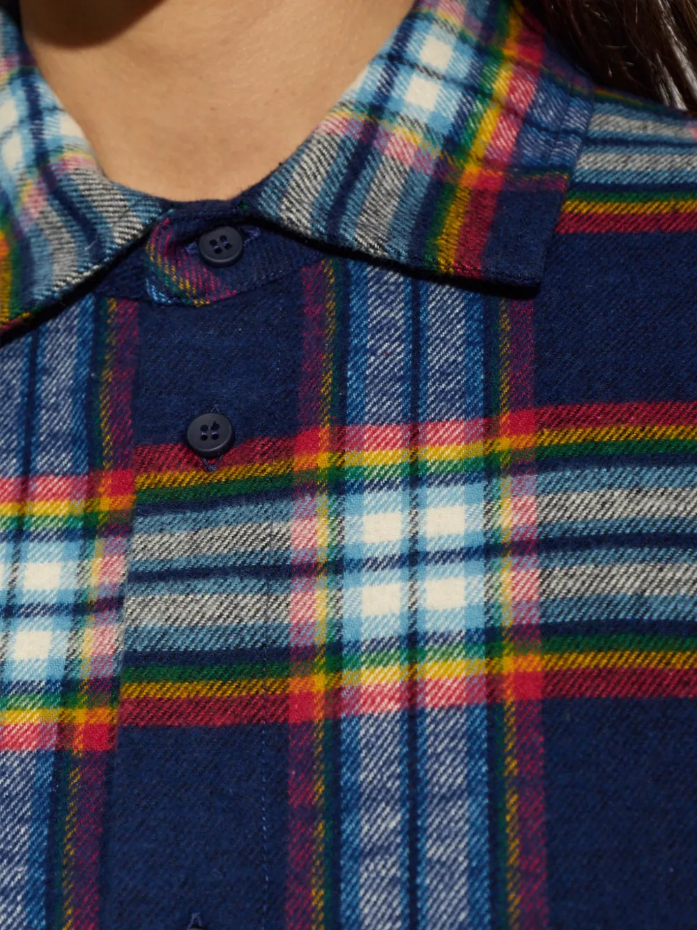 Darkpark Check-pattern Cotton Shirt In Multi
