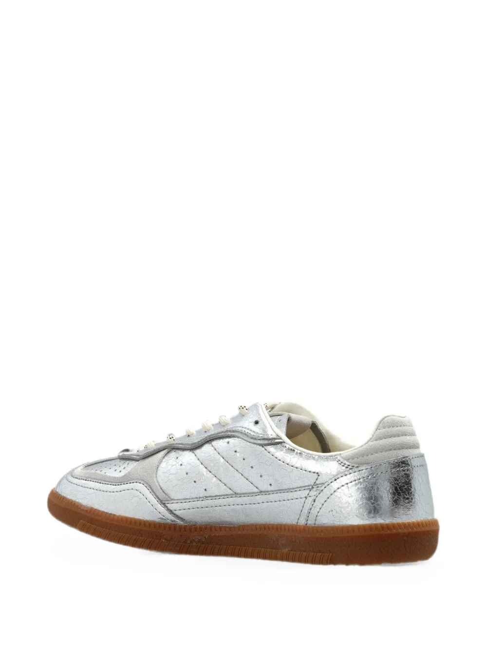 ALOHAS Tb.490 rife shimmer silver sneakers Zilver