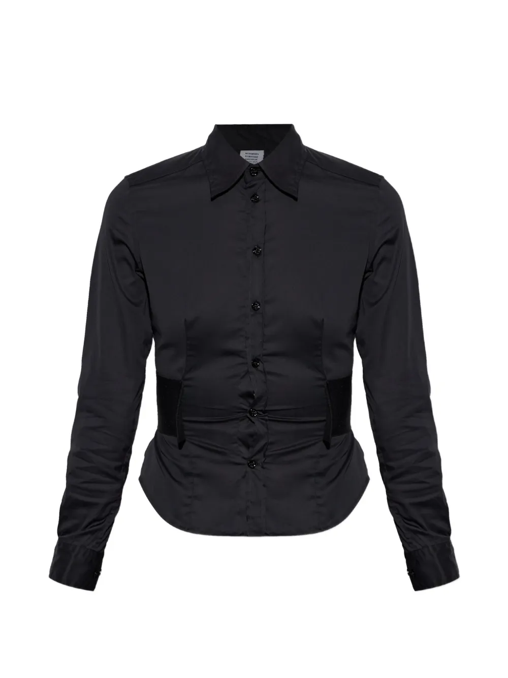 VETEMENTS button-fastening shirt - Black