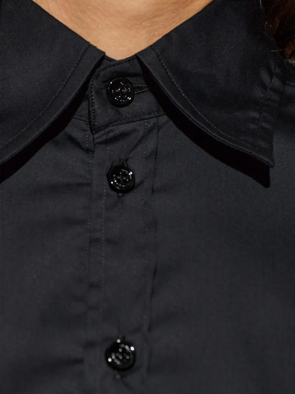 VETEMENTS button-fastening shirt Zwart