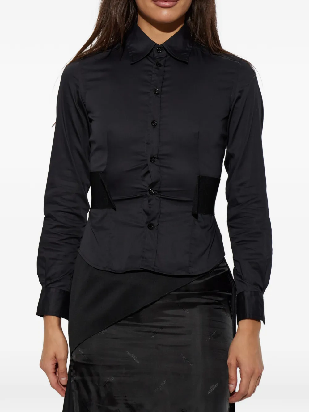VETEMENTS button-fastening shirt Zwart