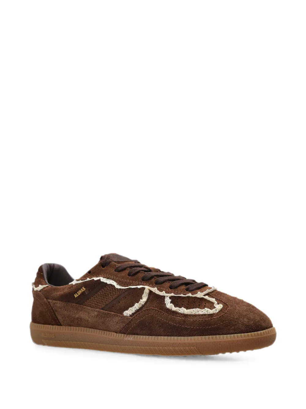 ALOHAS Tb.490 crochet-trim sneakers Bruin