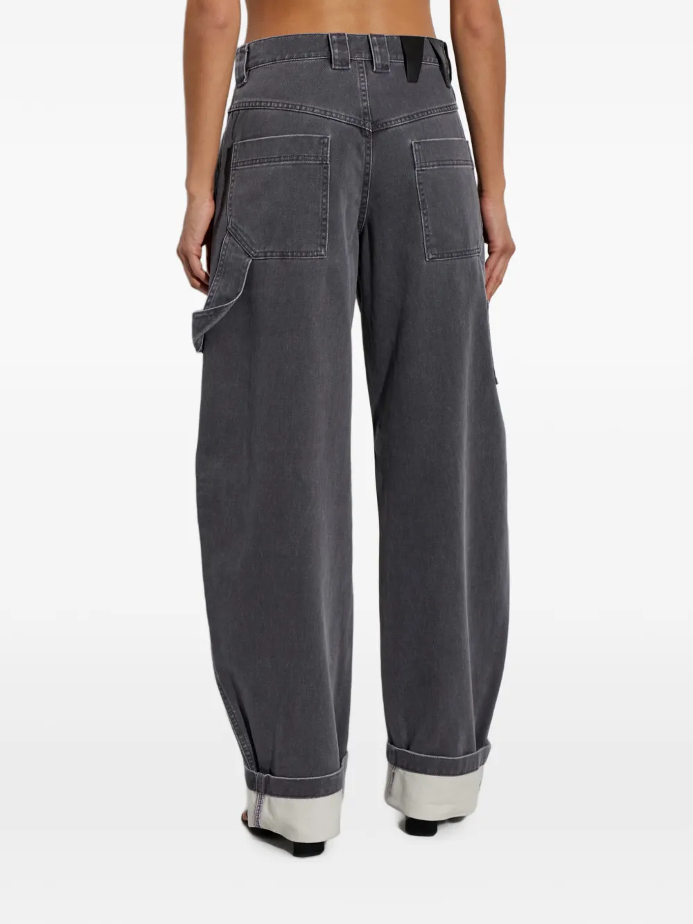 DARKPARK Audrey jeans met hamerlus Grijs