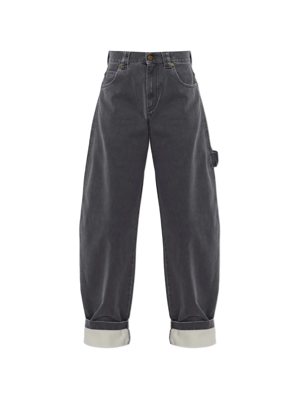 DARKPARK Audrey hammer-loop jeans - Grigio
