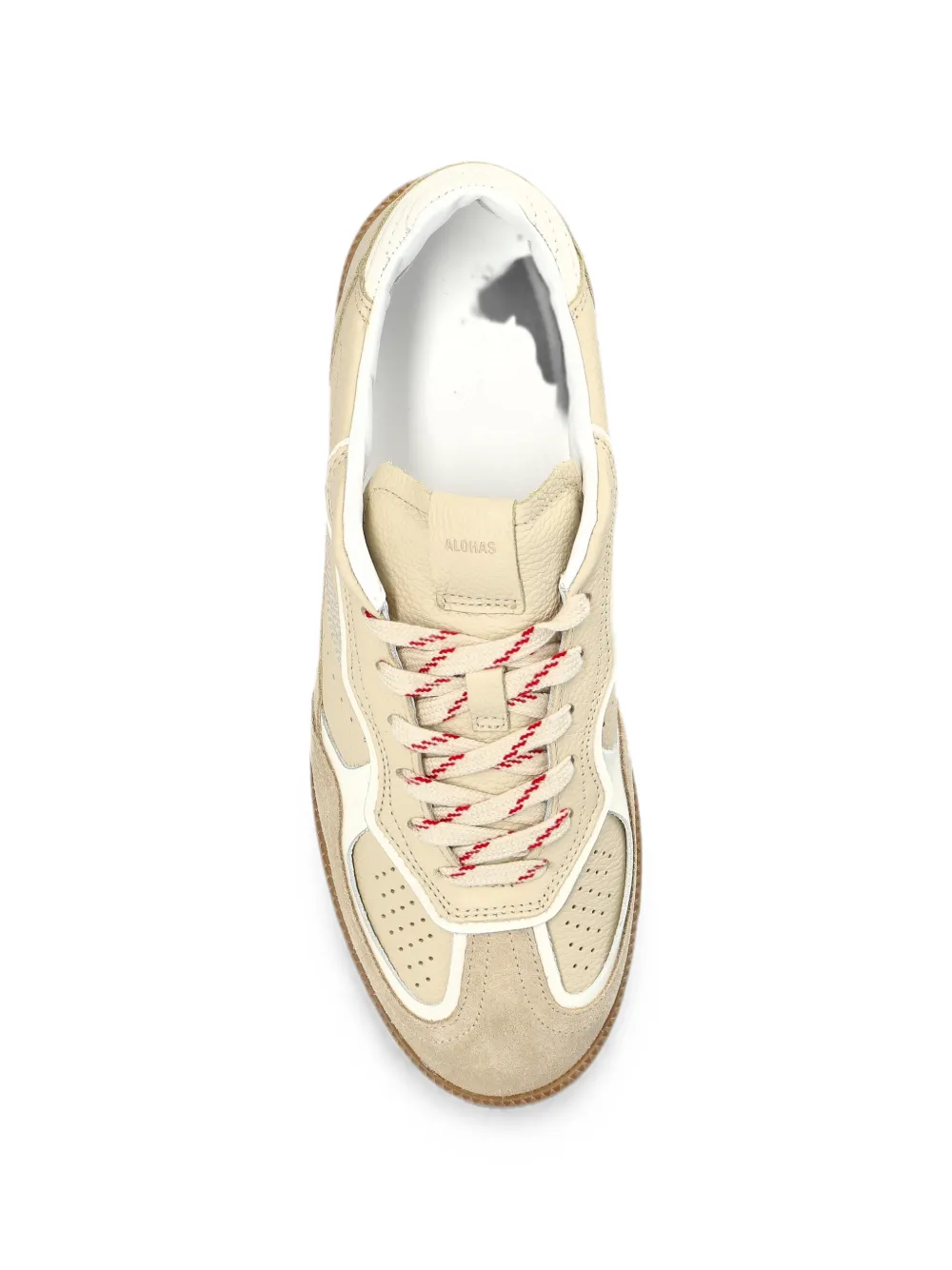 ALOHAS Tb.490 panelled leather sneakers Beige