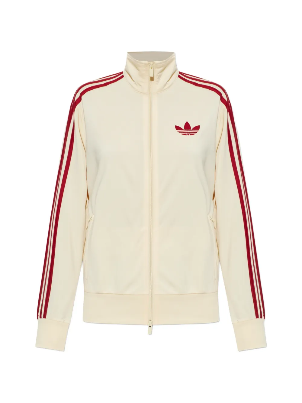 adidas Firebird track top loose Beige
