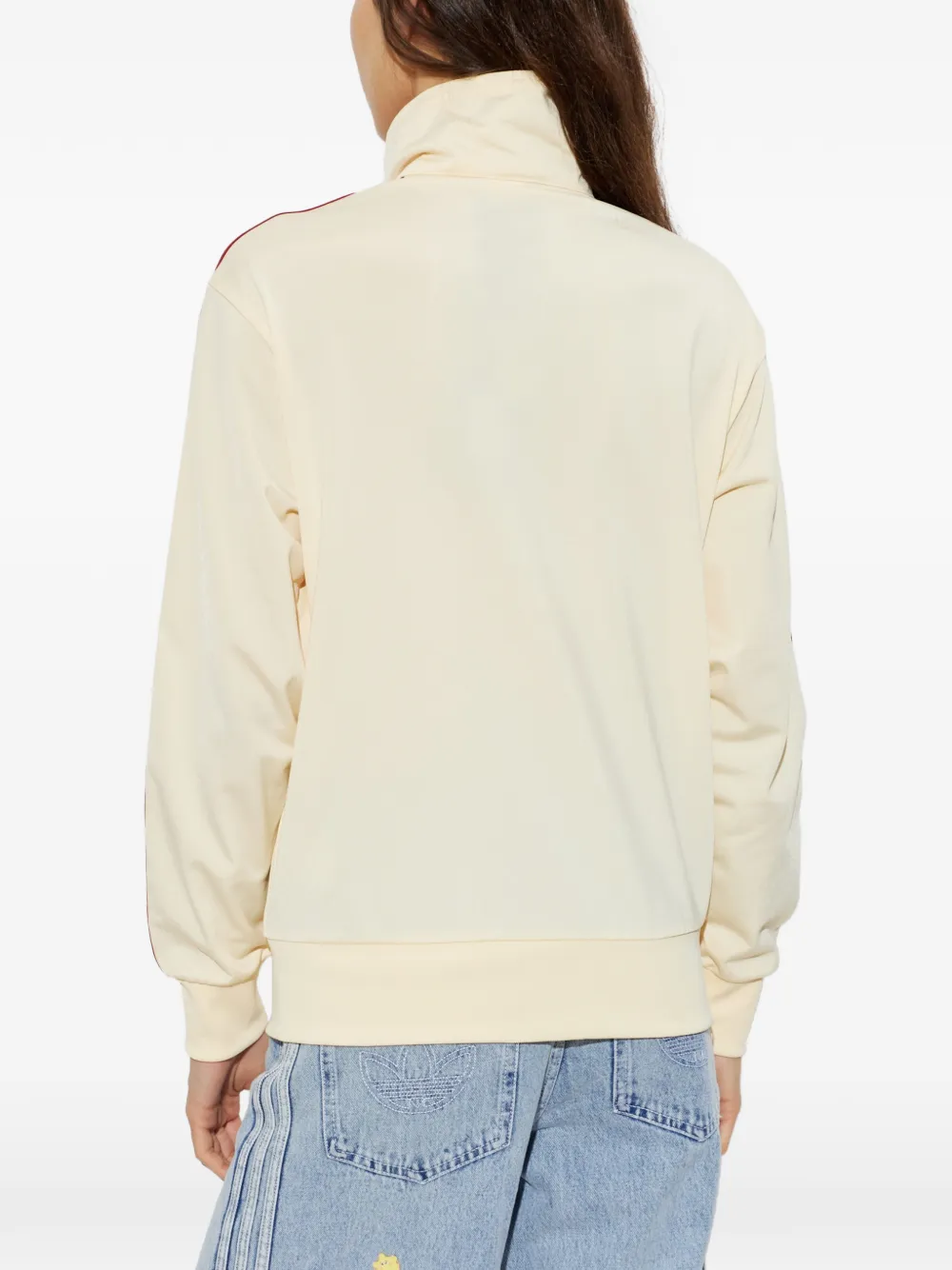 adidas Firebird track top loose Beige