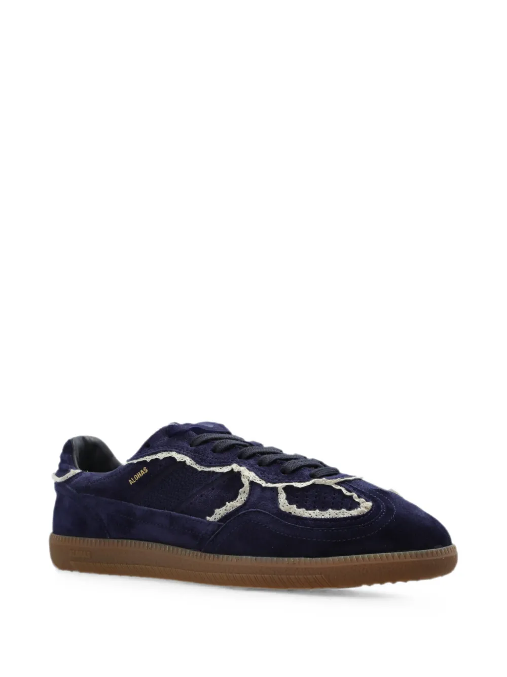 ALOHAS Tb.490 crochet-trim sneakers Blauw
