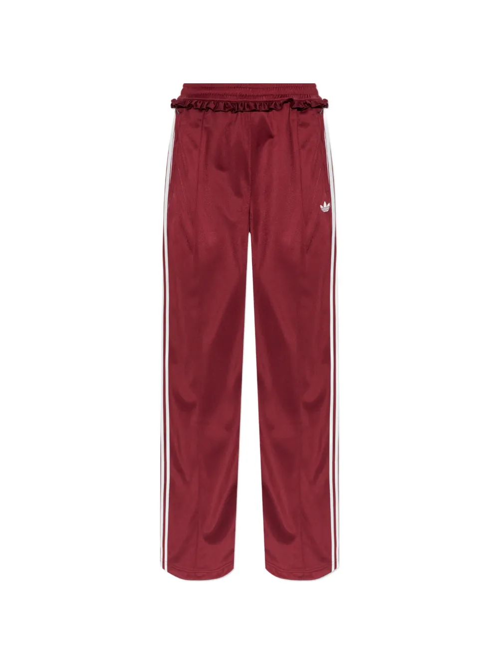 adidas pleated firebird track pants - Rosso
