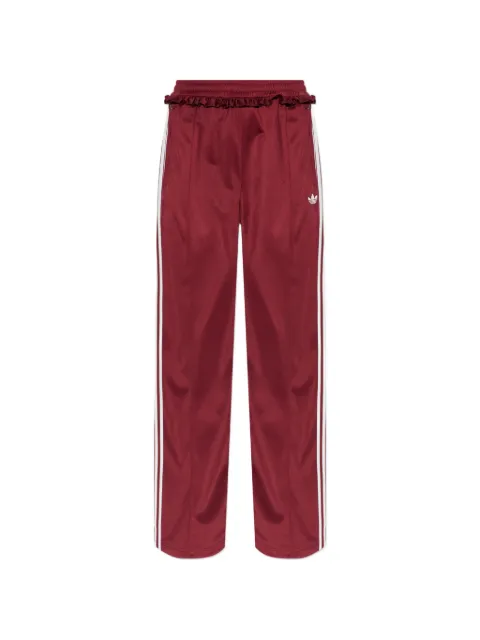 adidas pleated firebird track pants