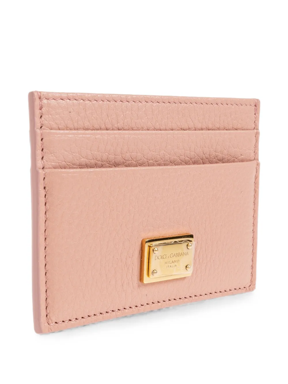 Dolce & Gabbana Kalfsleren pasjeshouder Roze