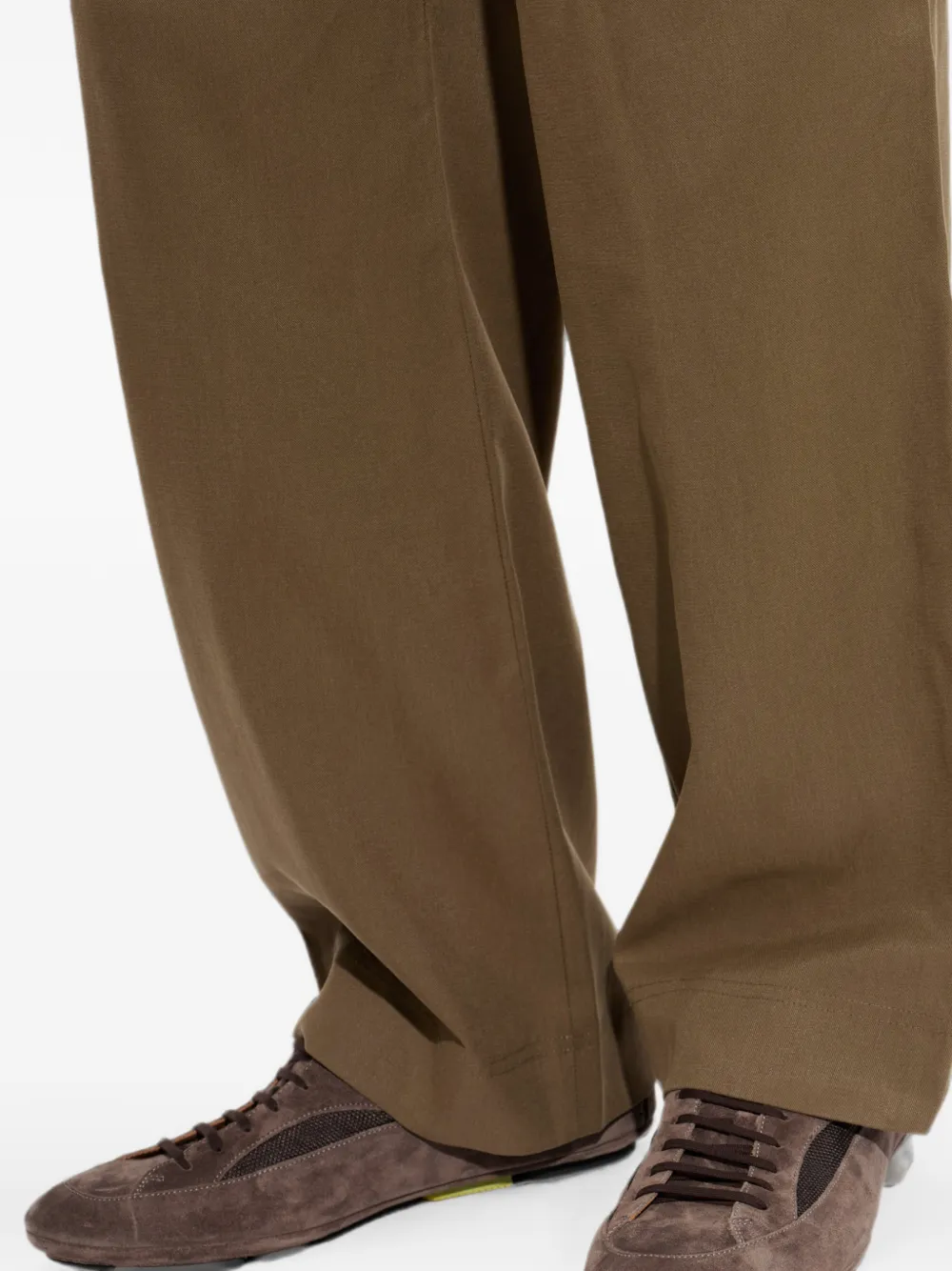 Paul Smith ddark taupe Marini trainers Bruin