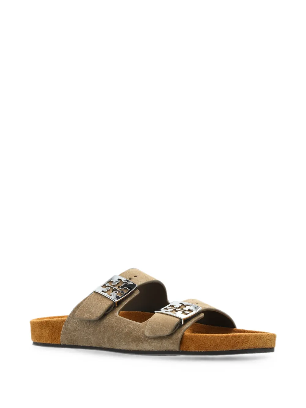 Tory Burch Mellow buckle-fastening sandals Beige