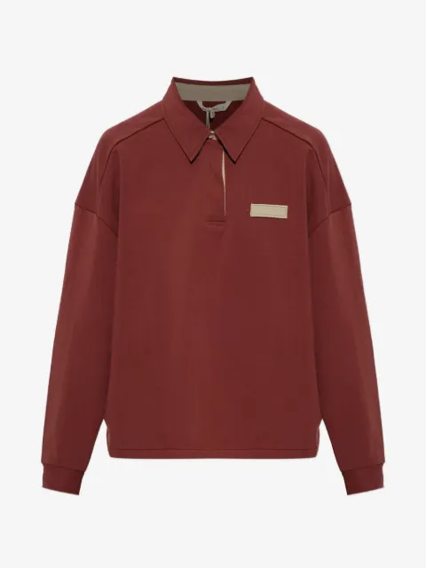 RETHINKIT STUDIOS Poloshirt mit Logo-Patch