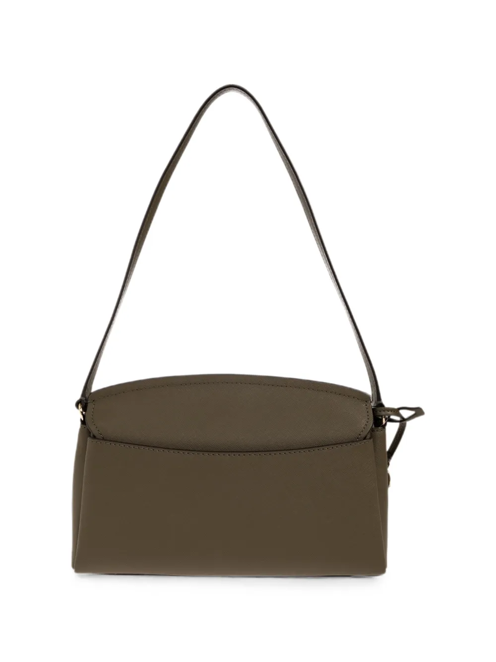 Michael Kors Landry leren schoudertas Groen