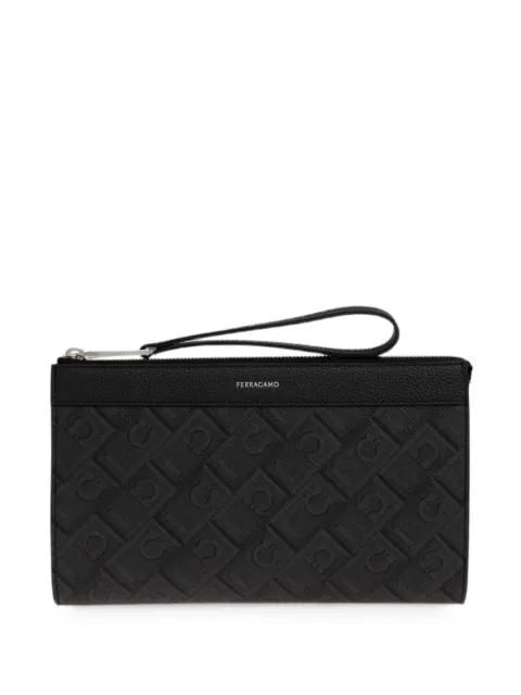Ferragamo Gancini monogram pouch