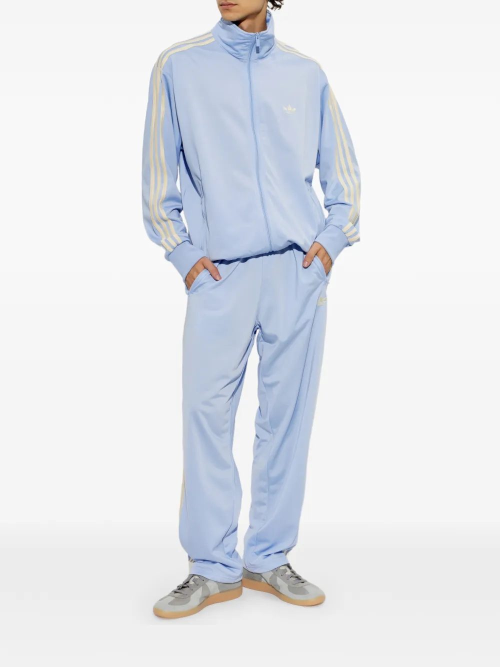 adidas firebird track jacket Blauw