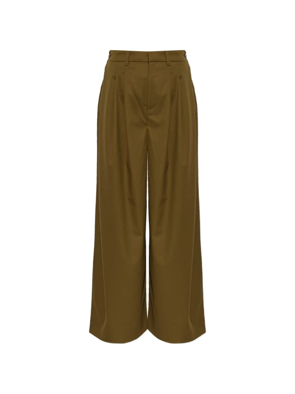 Gestuz Gzolivia Pleated Trousers In Brown