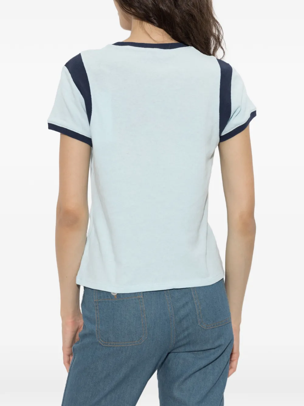 Kenzo T-shirt met logoprint Blauw