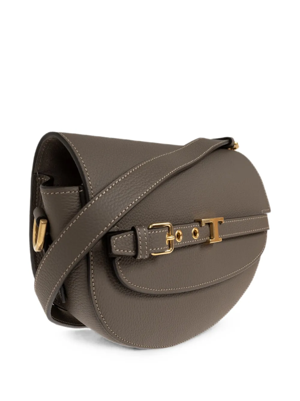 Tod's T Signature leren mini-crossbodytas Grijs