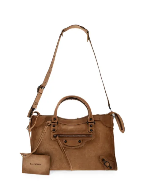 Balenciaga Le City bag medium in camel