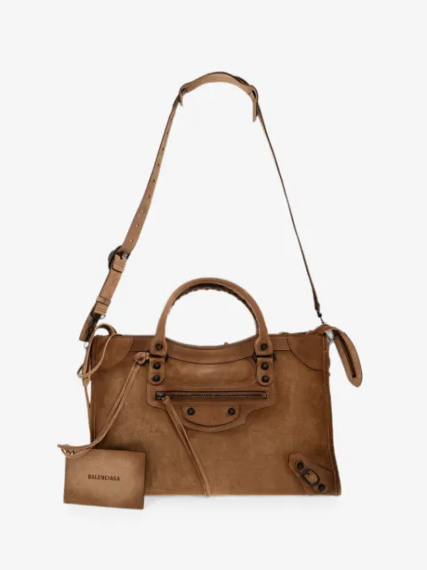 Balenciaga Le City bag medium in camel