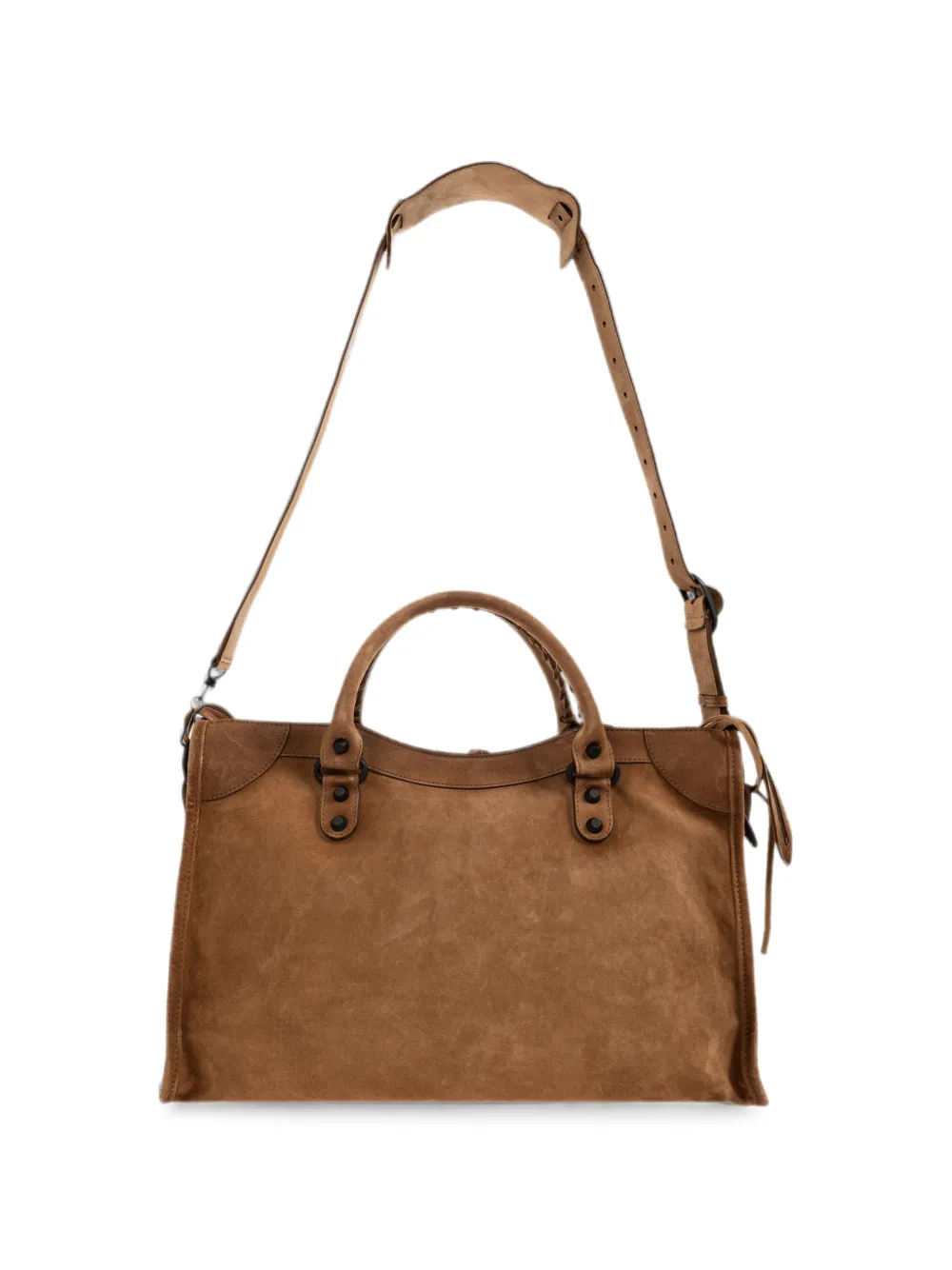Balenciaga Le City bag medium in camel Bruin