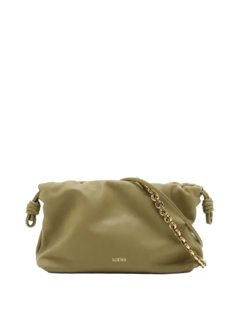 Loewe Pre-Owned 2024-2026 Medium Mellow Nappa Lambskin Flamenco Purse satchel