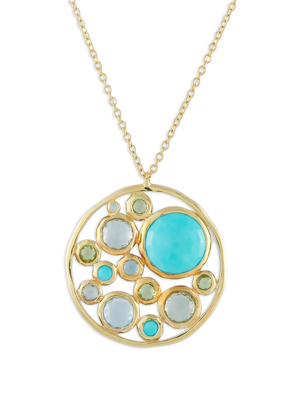 IPPOLITA Rock Candy Lollipop multi-stone necklace - Gold