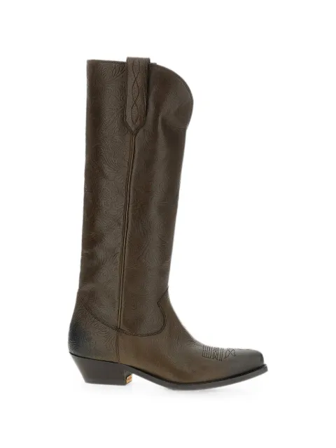 Golden Goose botas estilo western Wish Star