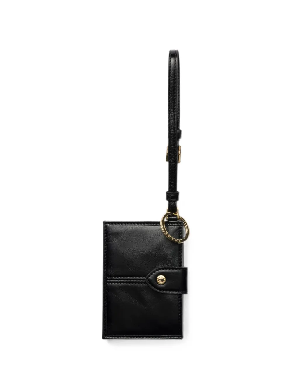 Prada Leren pasjeshouder Zwart