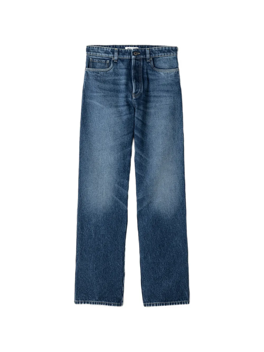 Miu Miu Five-pocket denim jeans - Blau