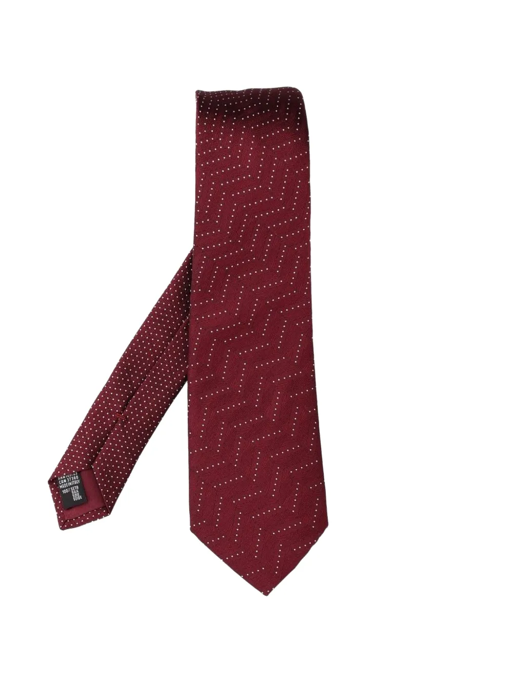 Giorgio Armani silk tie - Rosso