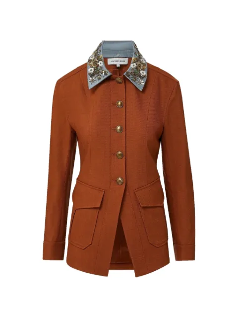 Veronica Beard Laramie Dickey bead-embellished jacket
