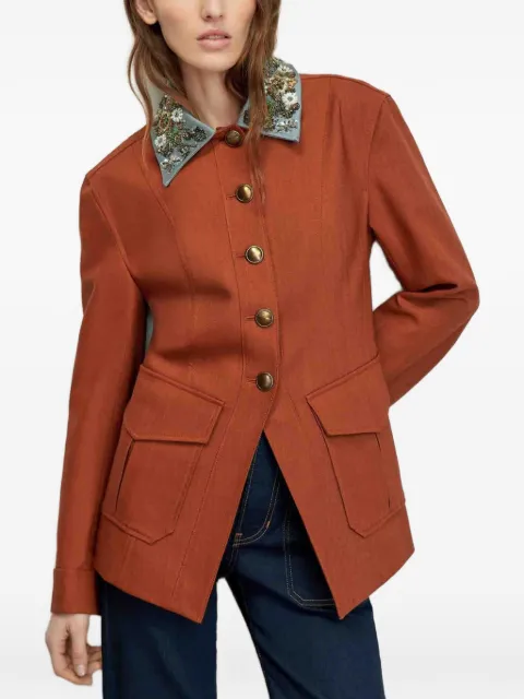 Veronica Beard chaqueta Laramie Dickey con cuentas