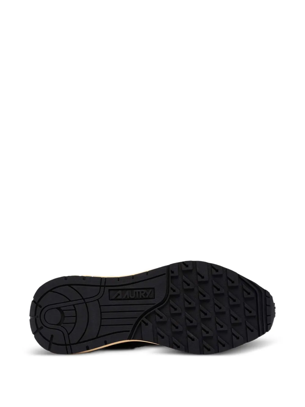 Autry Reelwind low sneakers in lead and black nylon and suede Grijs