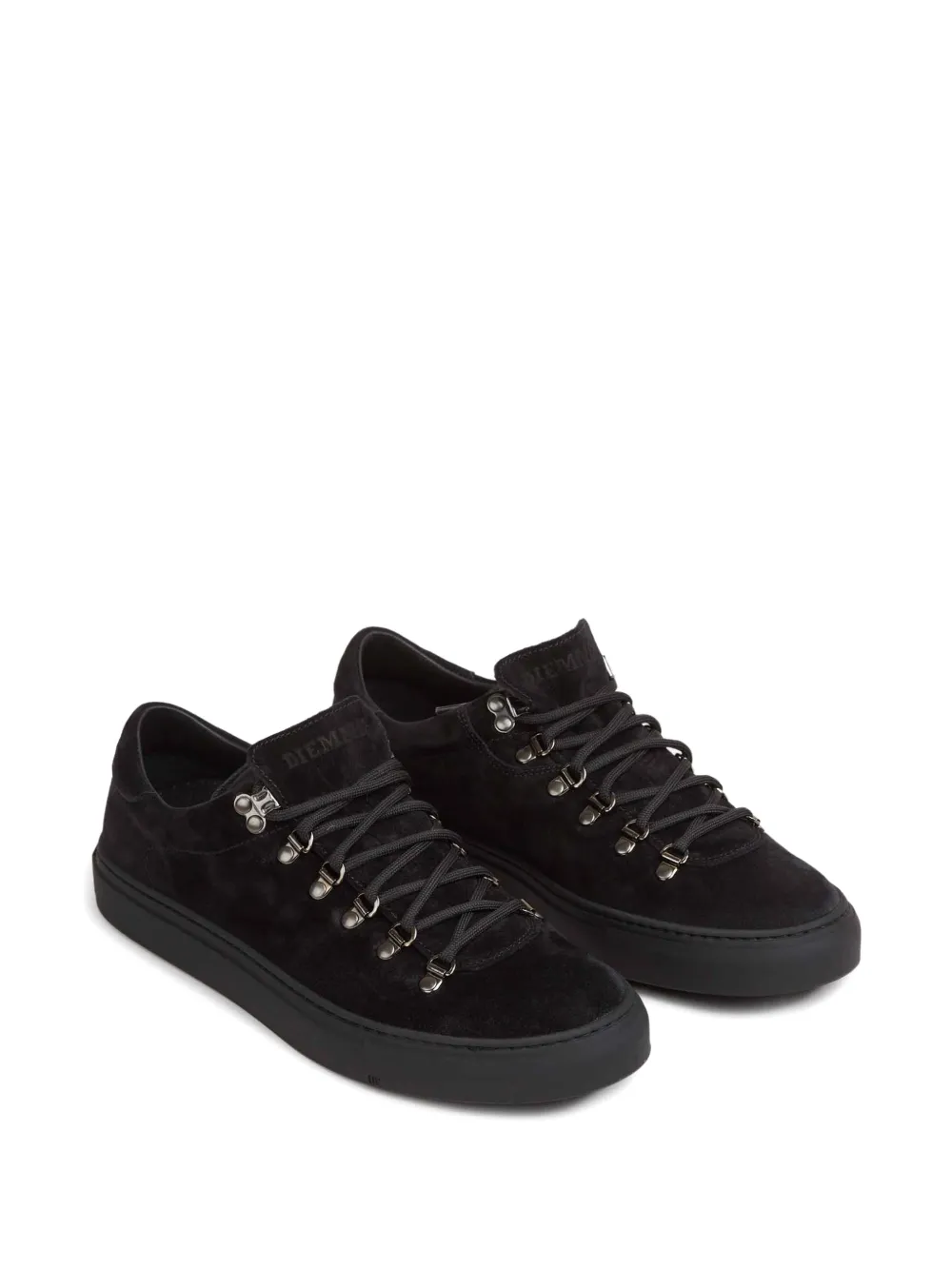 Diemme Marostica suede lace-up sneakers Zwart
