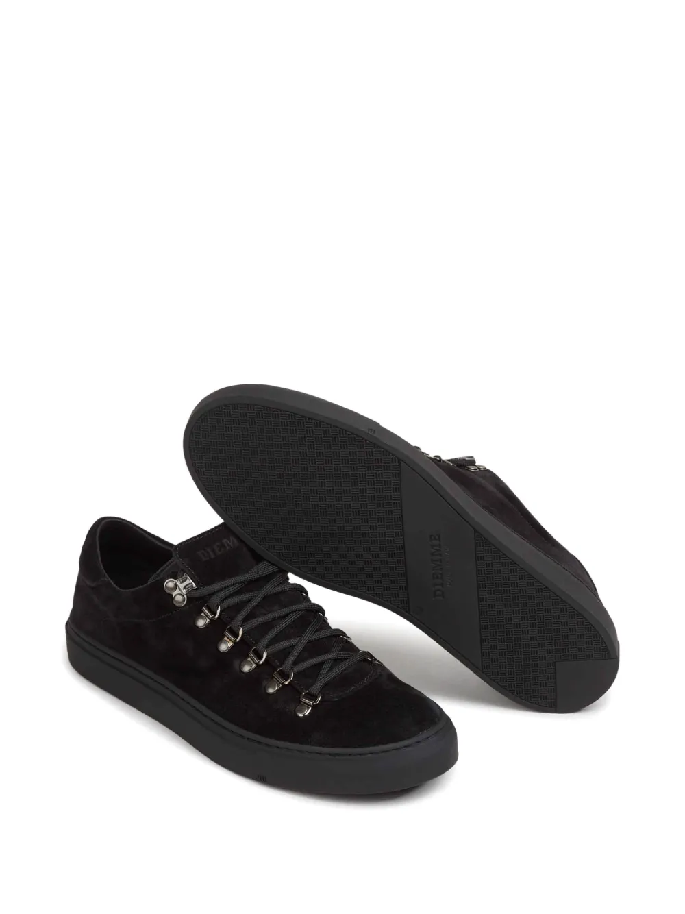 Diemme Marostica suede lace-up sneakers Zwart
