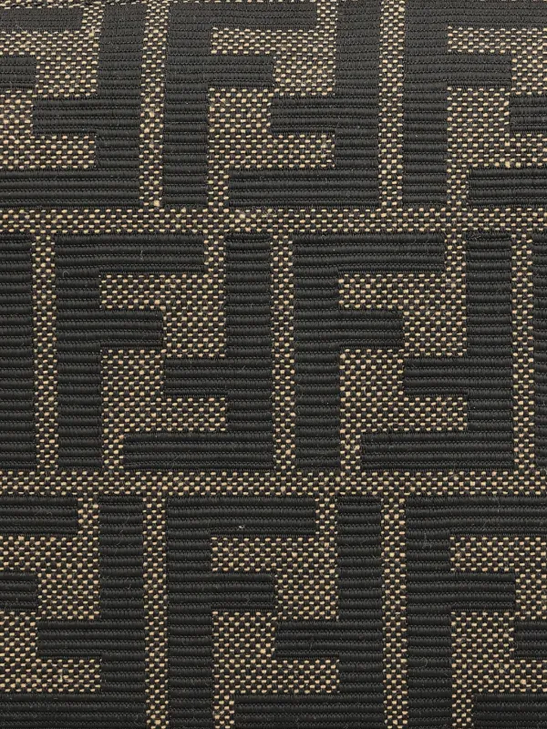 FENDI zip-top Small FF Zucca Jacquard Fabric Bag | Brown | FARFETCH
