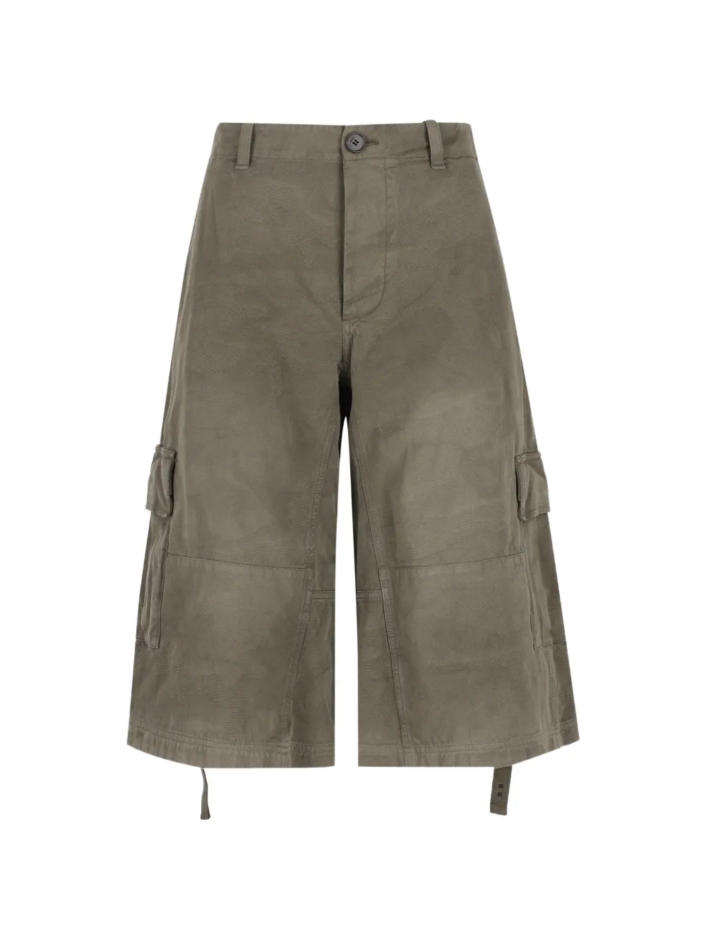 FENDI green cotton shorts - Grün