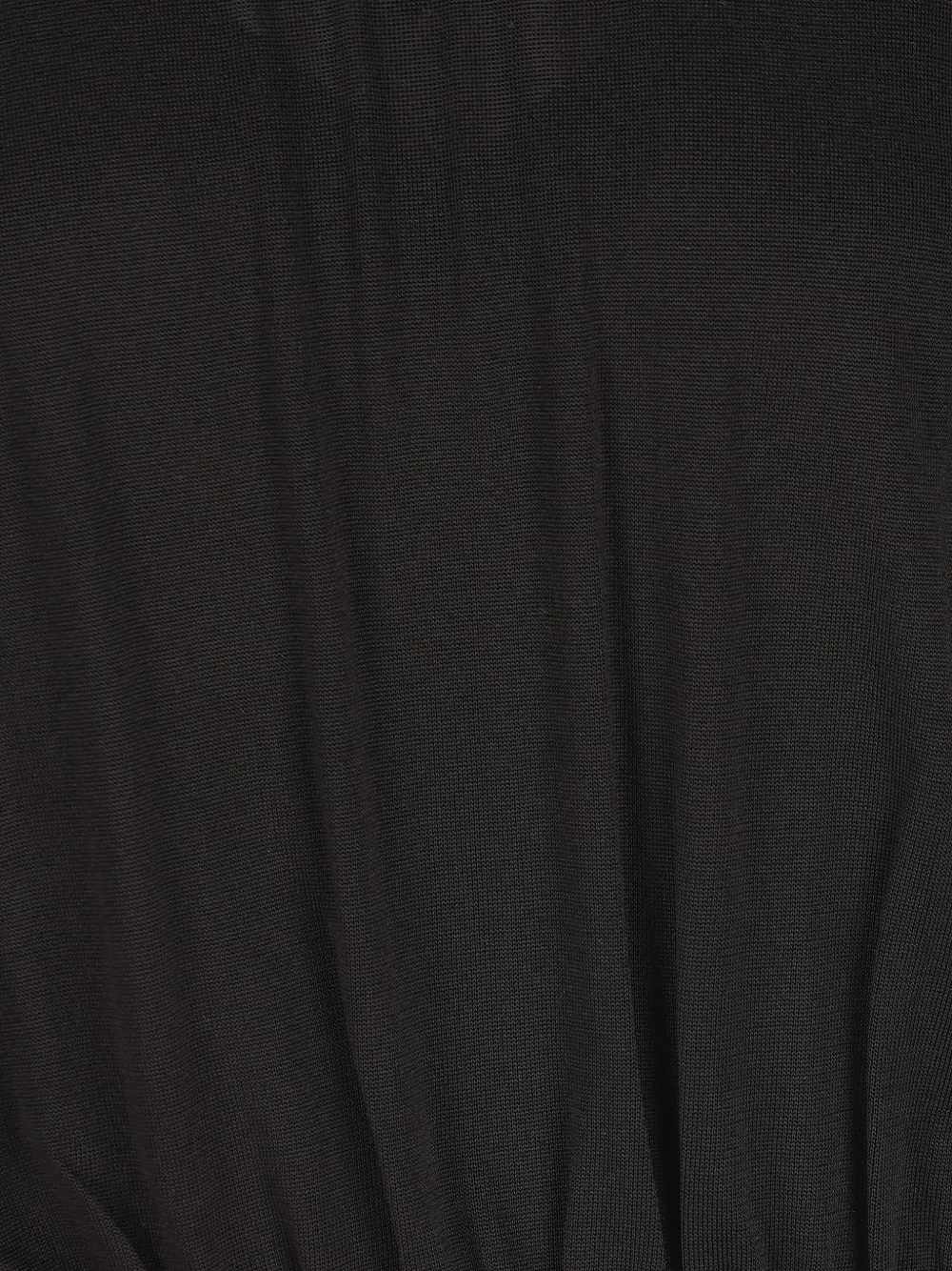 FENDI black silk top Zwart