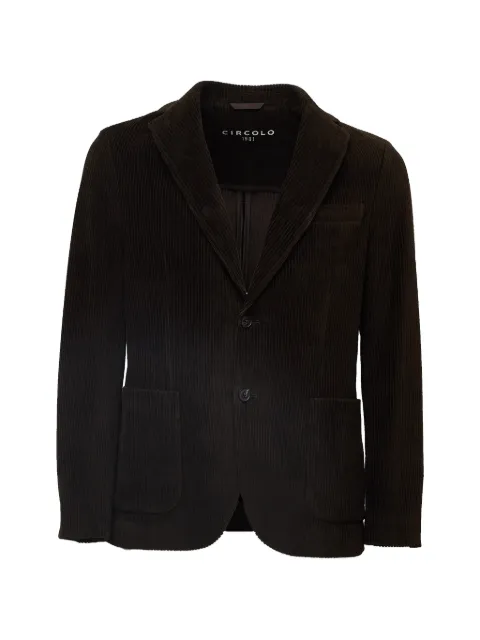 Circolo 1901 corduroy single-breasted blazer