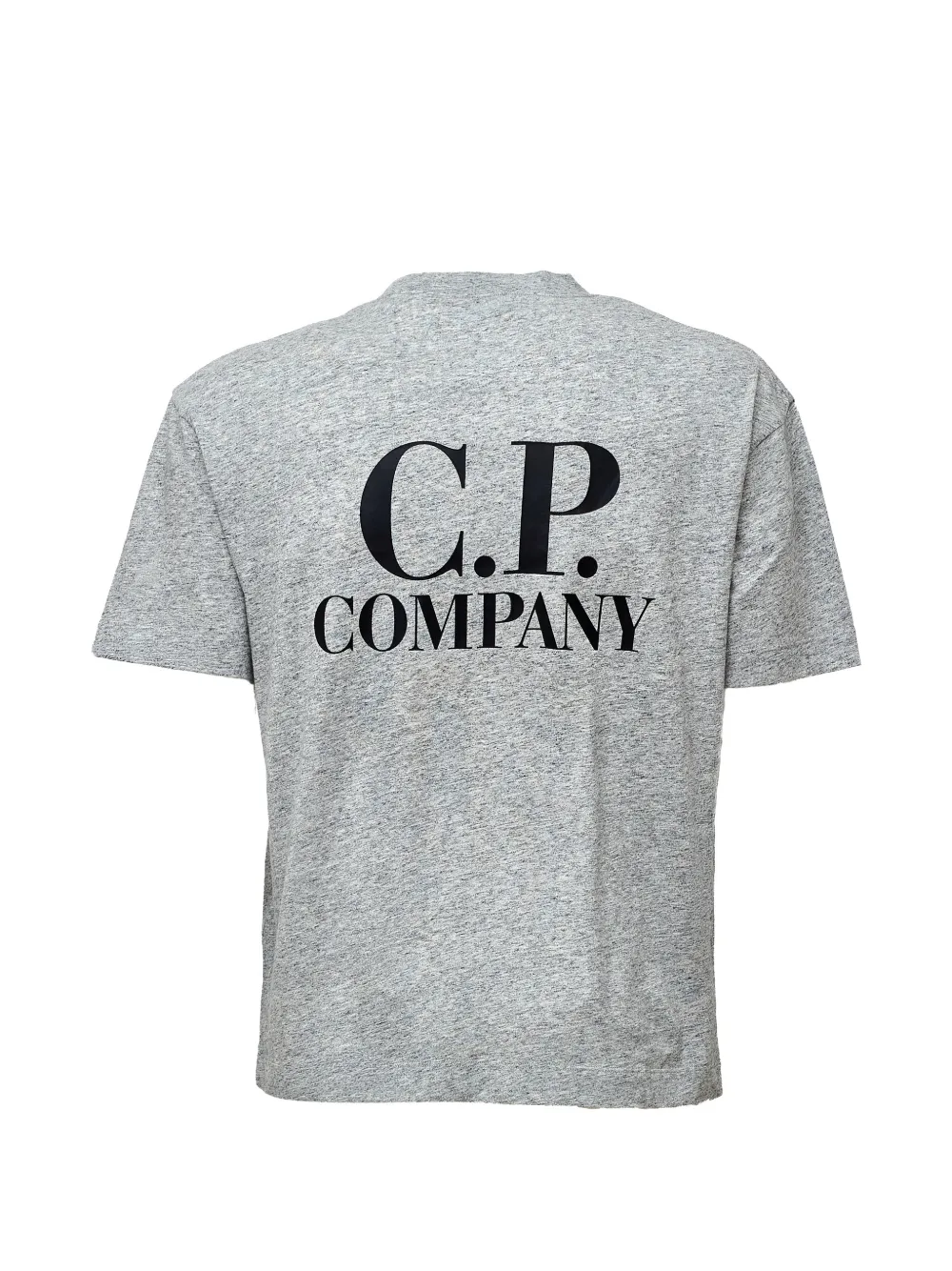 C.P. Company 30 1 katoenen T-shirt met korte mouwen en logo-print Grijs