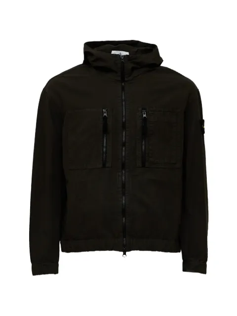 Stone Island 1200011 organic cotton ripstop jacket
