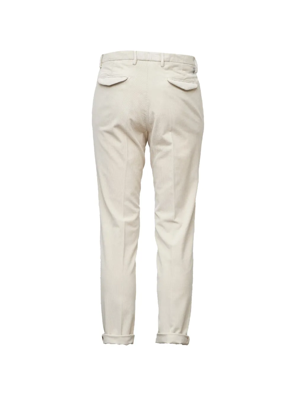 Briglia 1949 Ribfluwelen plooibroek Beige