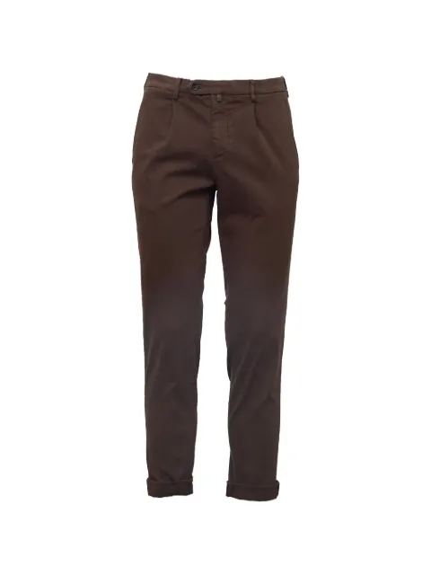 Briglia 1949 pleated slim-fit trousers
