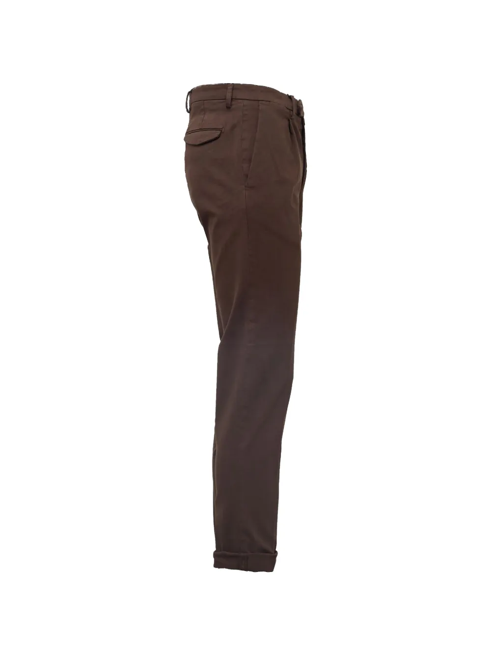 Briglia 1949 Slim-fit plooibroek Bruin