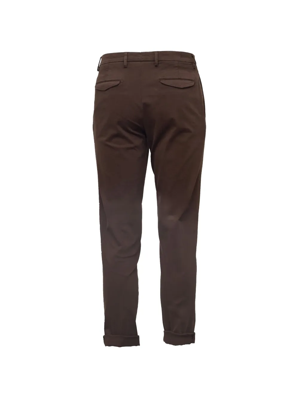 Briglia 1949 Slim-fit plooibroek Bruin