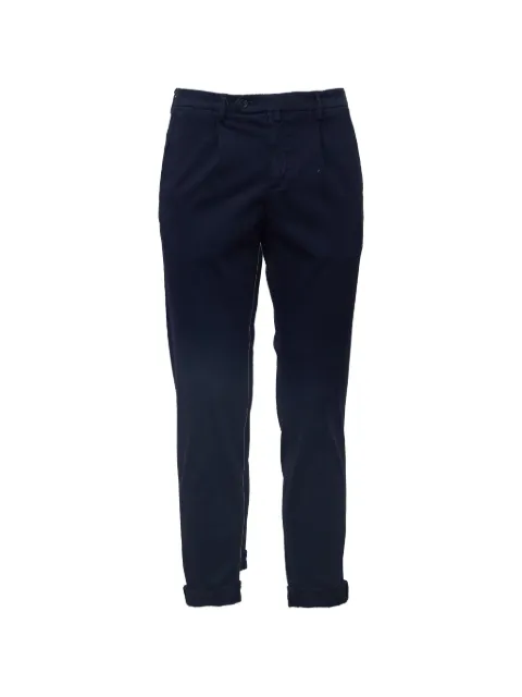 Briglia 1949 pleated slim-fit trousers