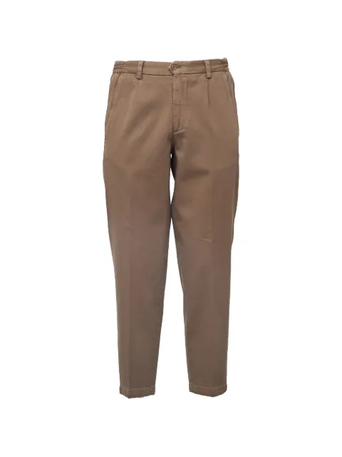 Briglia 1949 pleated elasticated-waist trousers